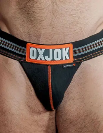 Slingjock Upthrust Slider-Strap Jock Black Iron - Small