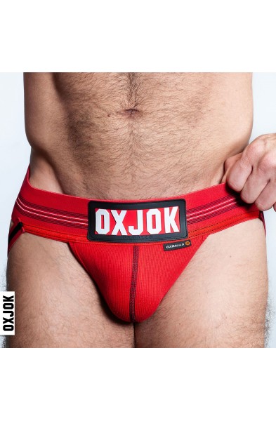 Slingjock Upthrust Slider-Strap Jock Red Hot Small