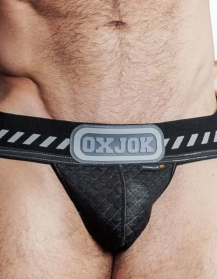 Packer Industrial Quilted Cargo Strapjock Black Pull Small