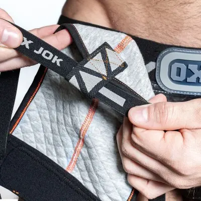 Packer Industrial Quilted Cargo Strapjock Mist Heather Small