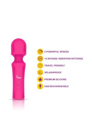 Presale Only - Mighty Muse - Hot Pink - Powerful  Personal Wand - Massager