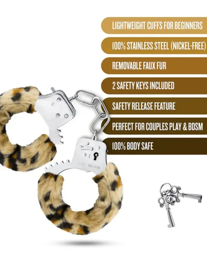 Temptasia Beginner Cuffs Leopard