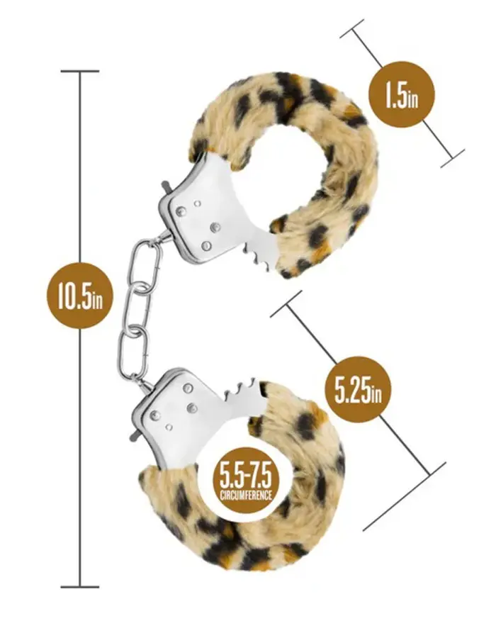 Temptasia Beginner Cuffs Leopard