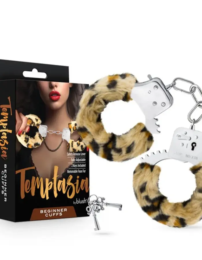 Temptasia Beginner Cuffs Leopard