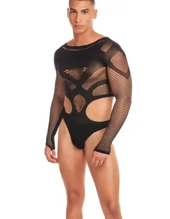 Out of Orbit Bodysuit - Large/xl - Black