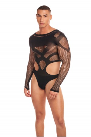 Out of Orbit Bodysuit - Small/medium - Black