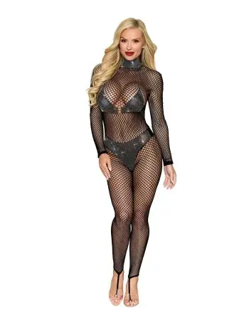 Bodystocking Dmnd - One Size - Black