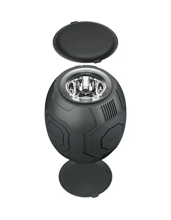 M for Men - Dome X - Vibrating Masturbator - Black