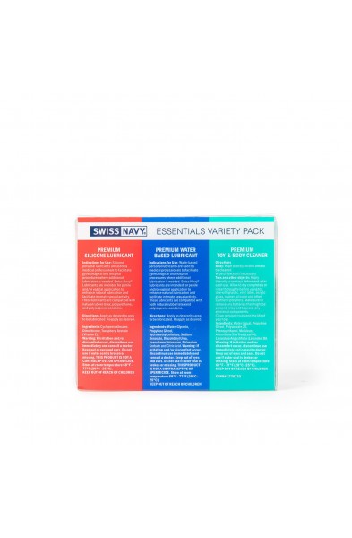 Swiss Navy Essentials Variety Pack 3-1oz