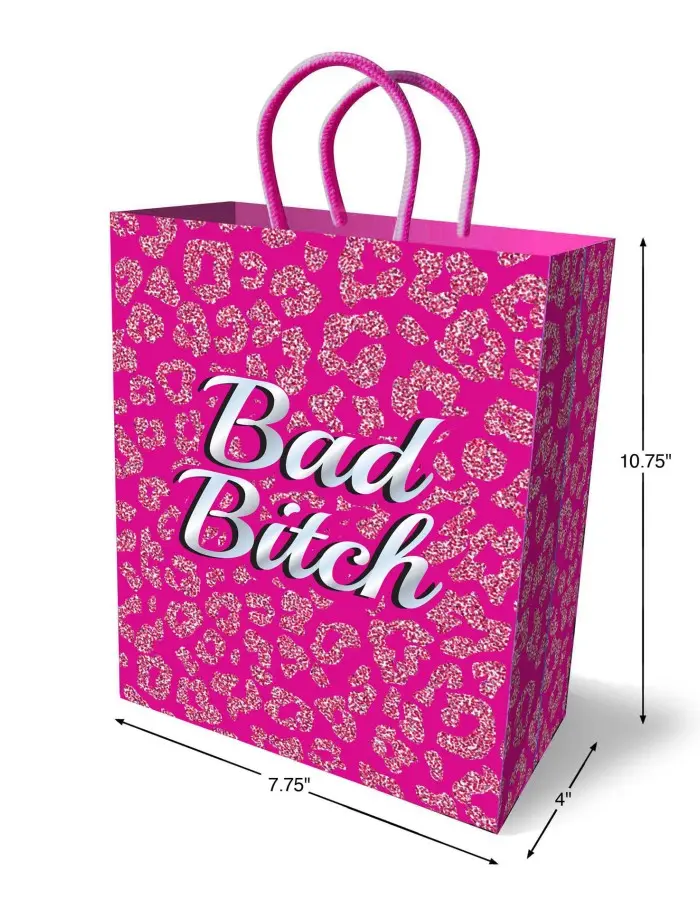 Bad Bitch Gift Bag - Pink