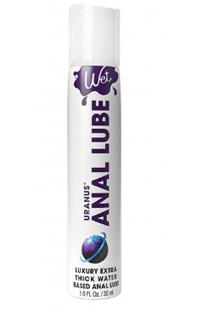 Wet Anal Lube 1oz Uranus Extra Thick Water Based