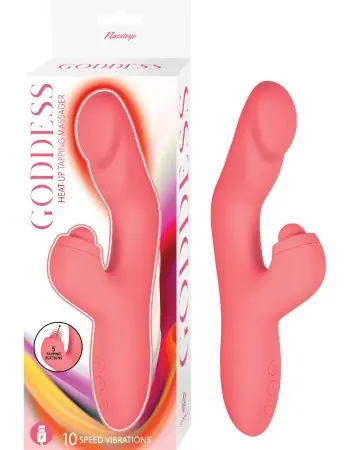 Goddess Heat Up Tapping Massager - Coral