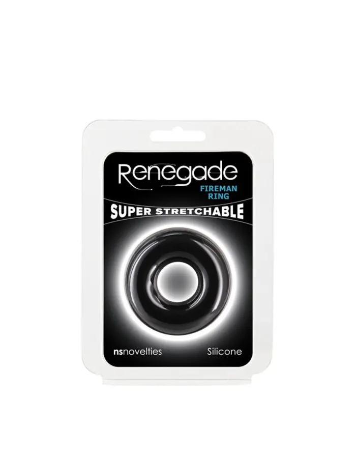 Renegade - Fireman Ring - Medium - Black