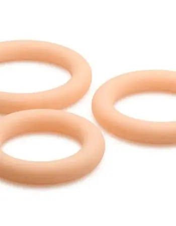 Jock Silicone Cock Ring Set in - Light