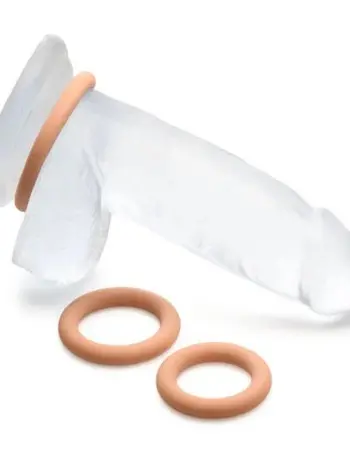 Jock Silicone Cock Ring Set in - Medium