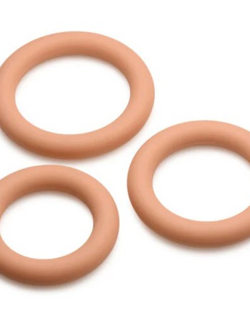 Jock Silicone Cock Ring Set in - Medium