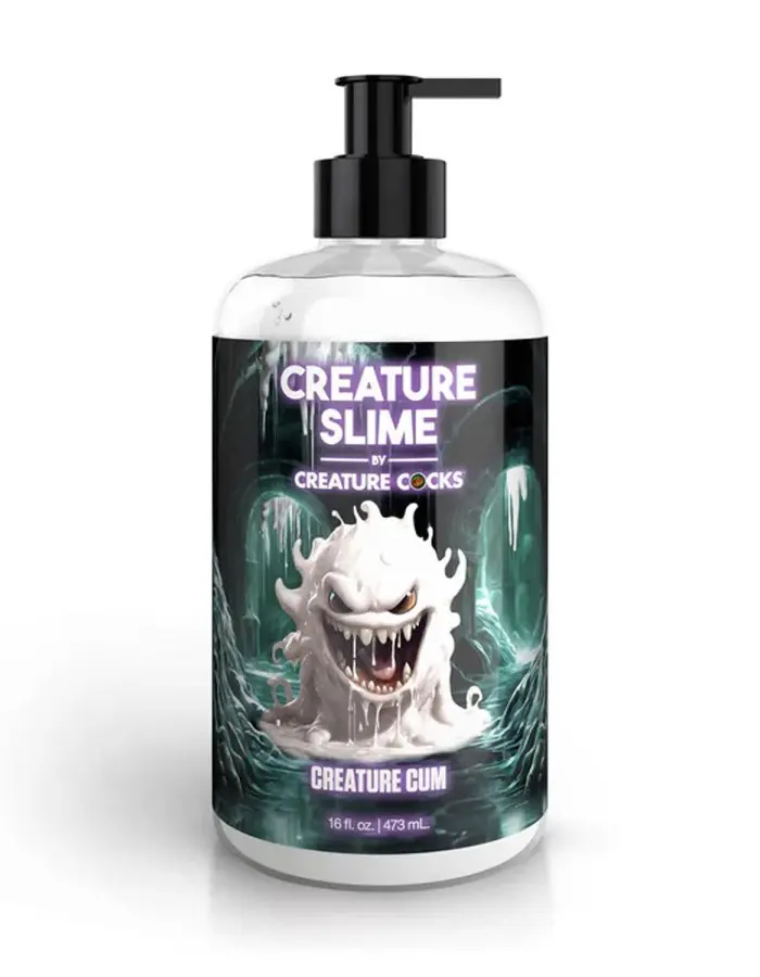 16oz Creature Slime Creature Cum Unscented Jizz - Lubricant - Clear