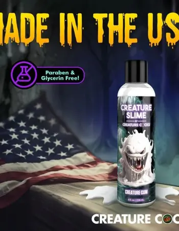 8oz Creature Slime Creature Cum Unscented Jizz - Lubricant - Clear