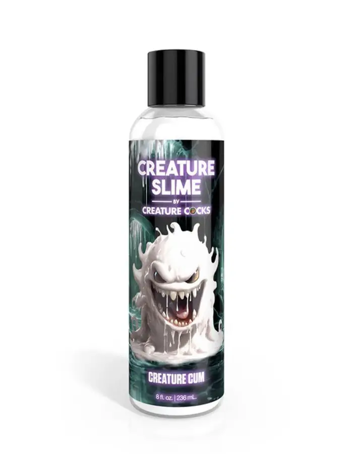 8oz Creature Slime Creature Cum Unscented Jizz - Lubricant - Clear