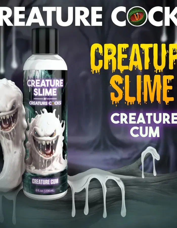 8oz Creature Slime Creature Cum Unscented Jizz - Lubricant - Clear