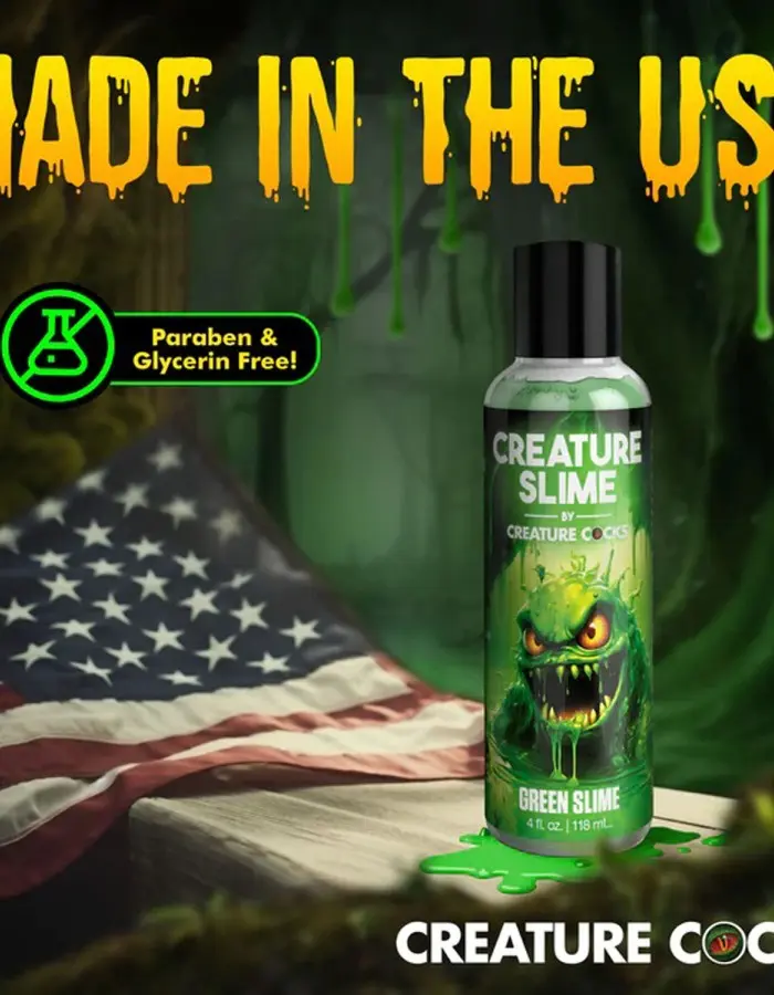 4oz Creature Slime Green Slime Water-Based - Lubricant