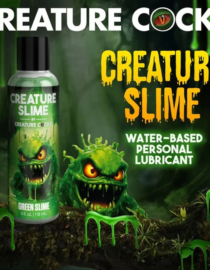 4oz Creature Slime Green Slime Water-Based - Lubricant