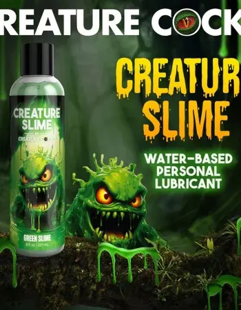 8oz Creature Slime Green Slime Water-Based - Lubricant
