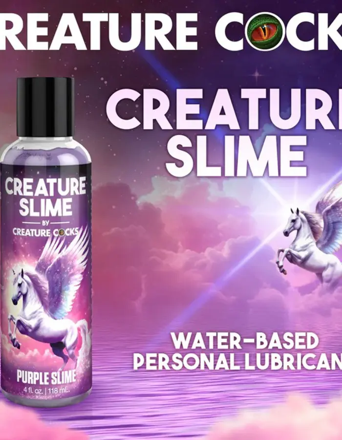 4oz Creature Slime Purple Slime Water-Based - Lubricant