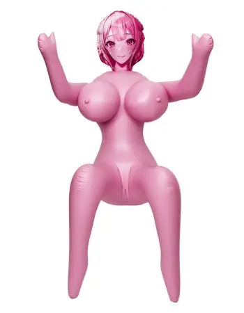 Anime Back Door Love Doll Mimi - Pink