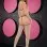 Crop Top Gstring and Thighhigh Set -One Size -Grey