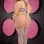 Crop Top Gstring and Thighhigh Set - Queen - Grey