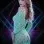 Glow in the Dark Mini Dress - One Size - Green