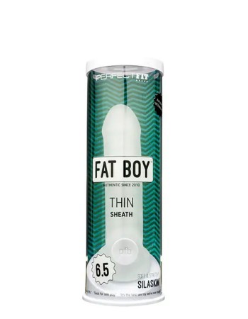 Fat Boy Thin 6.5 in Clear