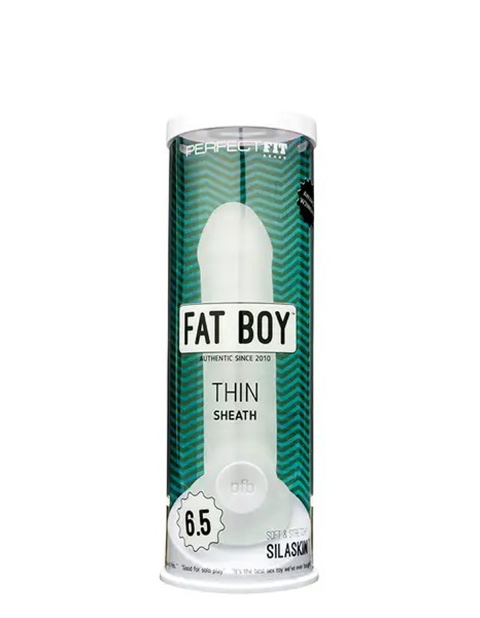Fat Boy Thin 6.5 in Clear