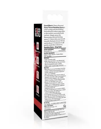 Deep Throat Spray 1oz - Cherry