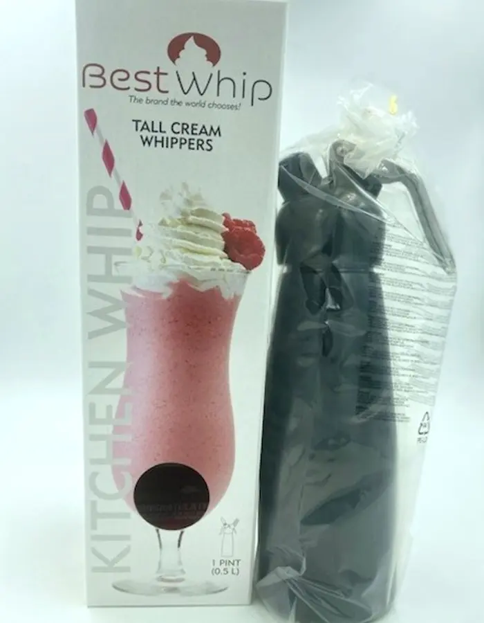 Tall Cream Whipper 1 Pint - Black