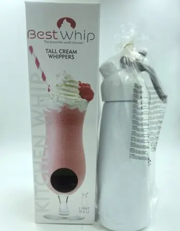 Tall Cream Whipper 1 Pint - White