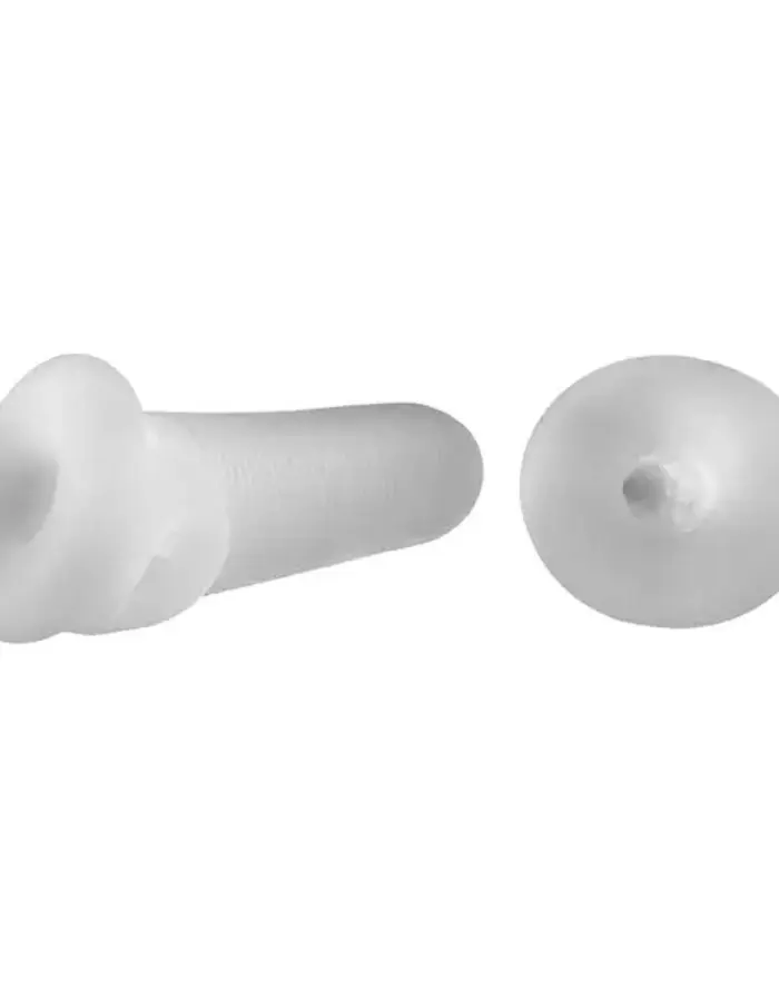 Fat Boy Micro Ribbed Sheath 5.5" - Clear