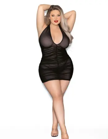 Queen Chemise - Queen Size - Black