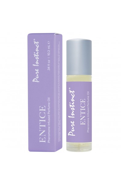 Pure Instinct Pheromone Fragrance Oil Entice Roll  on 10.2 ml 0.34 ml