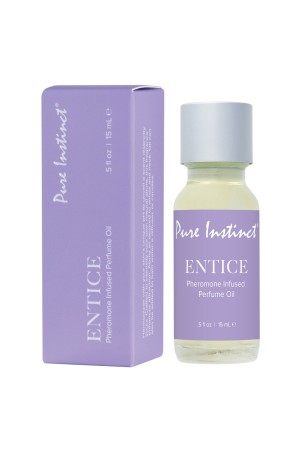 Pure Instinct Pheromone Perfume Oil Entice Dropper 15 ml - 0.5 Fl Oz