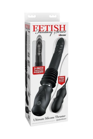 Fetish Fantasy Series Ultimate Silicone Thruster - Balck