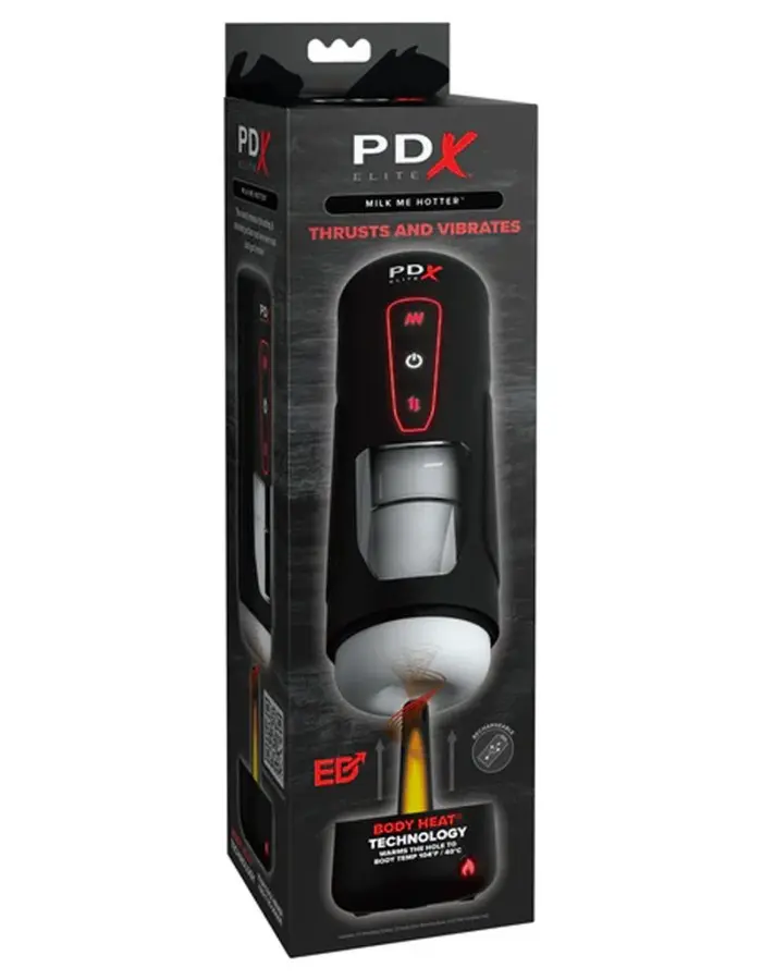 Pdx Elite Milk Me Hotter - Black