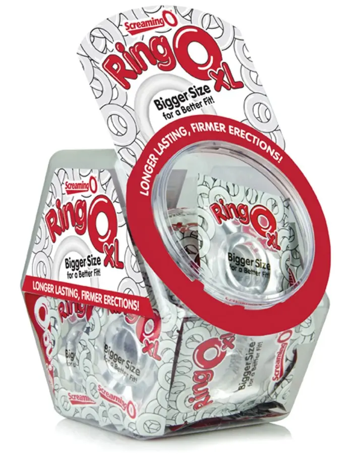 Ring O XL in Candy Bowl - 36 Count Display