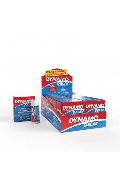 Dynamo Delay to Go in Pop Box .088 Fl Oz - 12 Ct  Box - Display