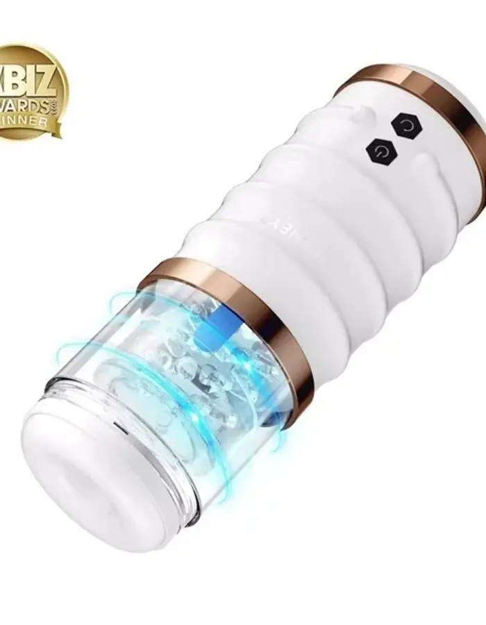 Warrior Thrusting Male Masturbator - White