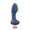 Frenzy App-Controlled Rotating Anal Vibrator -  Blue