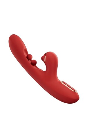 Tickler Wiggling G-Spot Vibrator - Red