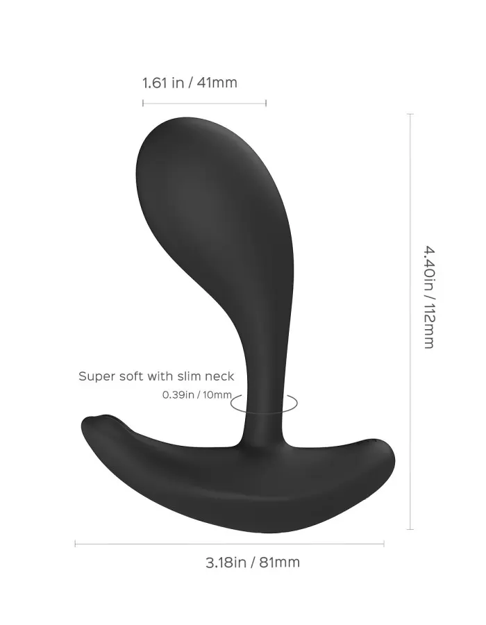 Oly 2 App-Enabled Wearable Vibrator - Black