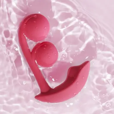 Melody Wearable Dual Vibrator - Pink